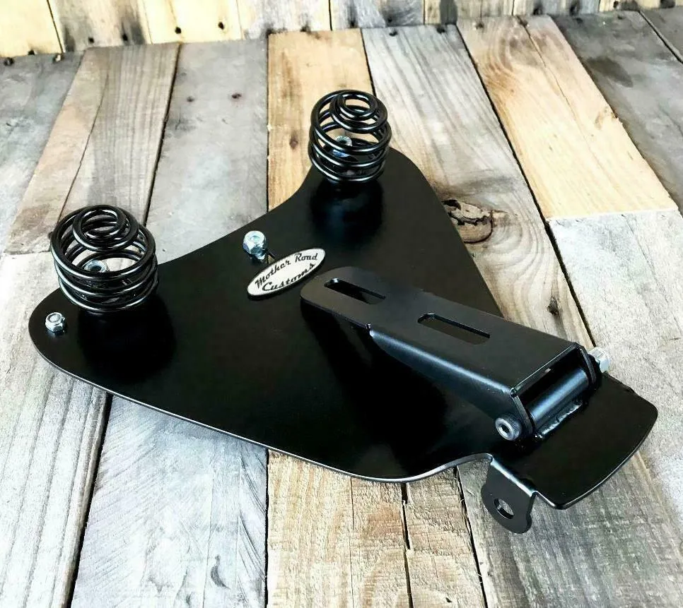 2010-2022 Sportster Harley Seat pad Kit Saddle Bag Antique Brown Oak Leaf USA bc