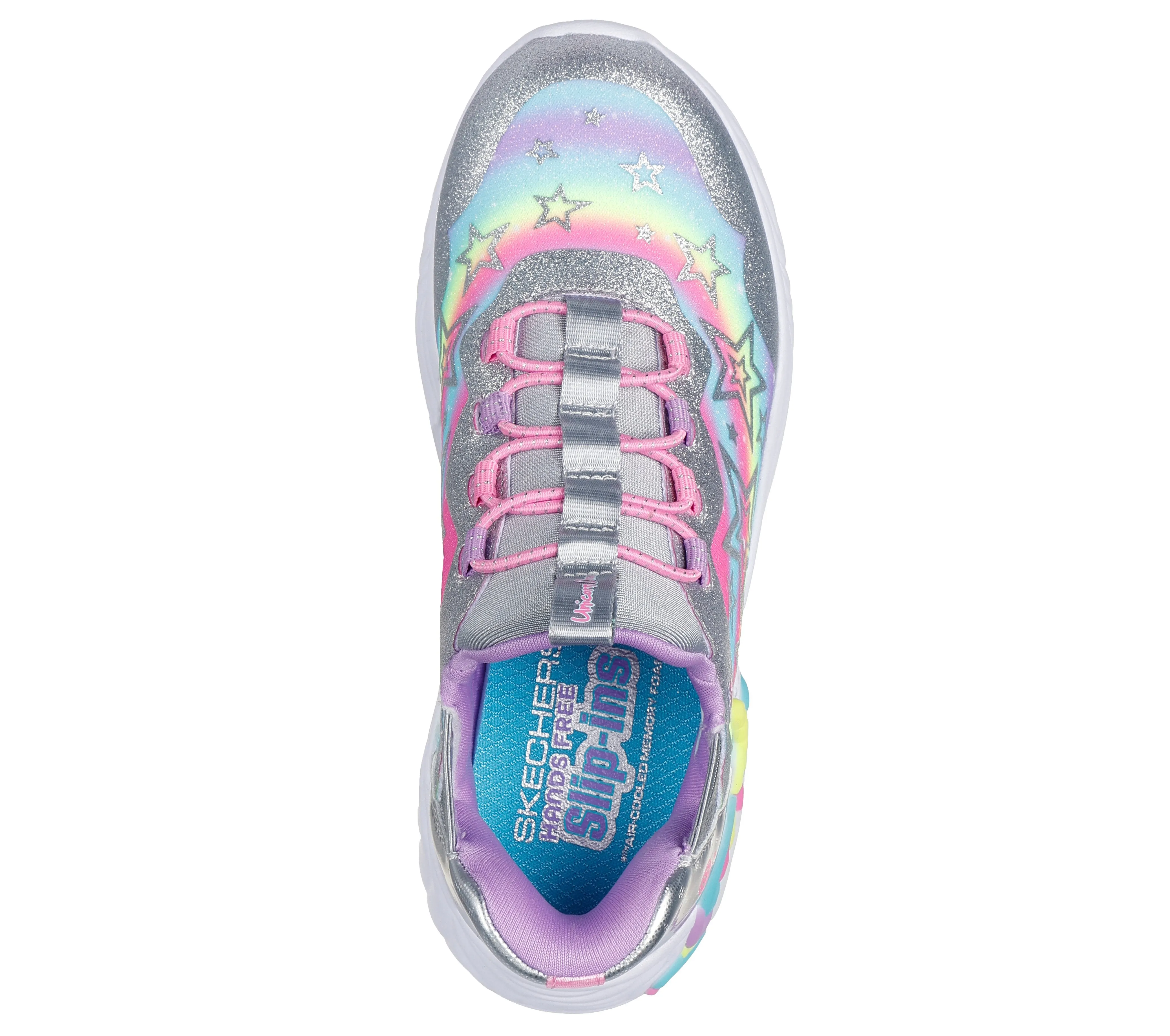 302296L - SKECHERS SLIP-INS: UNICORN DREAMS - STARRY LITEKIDS