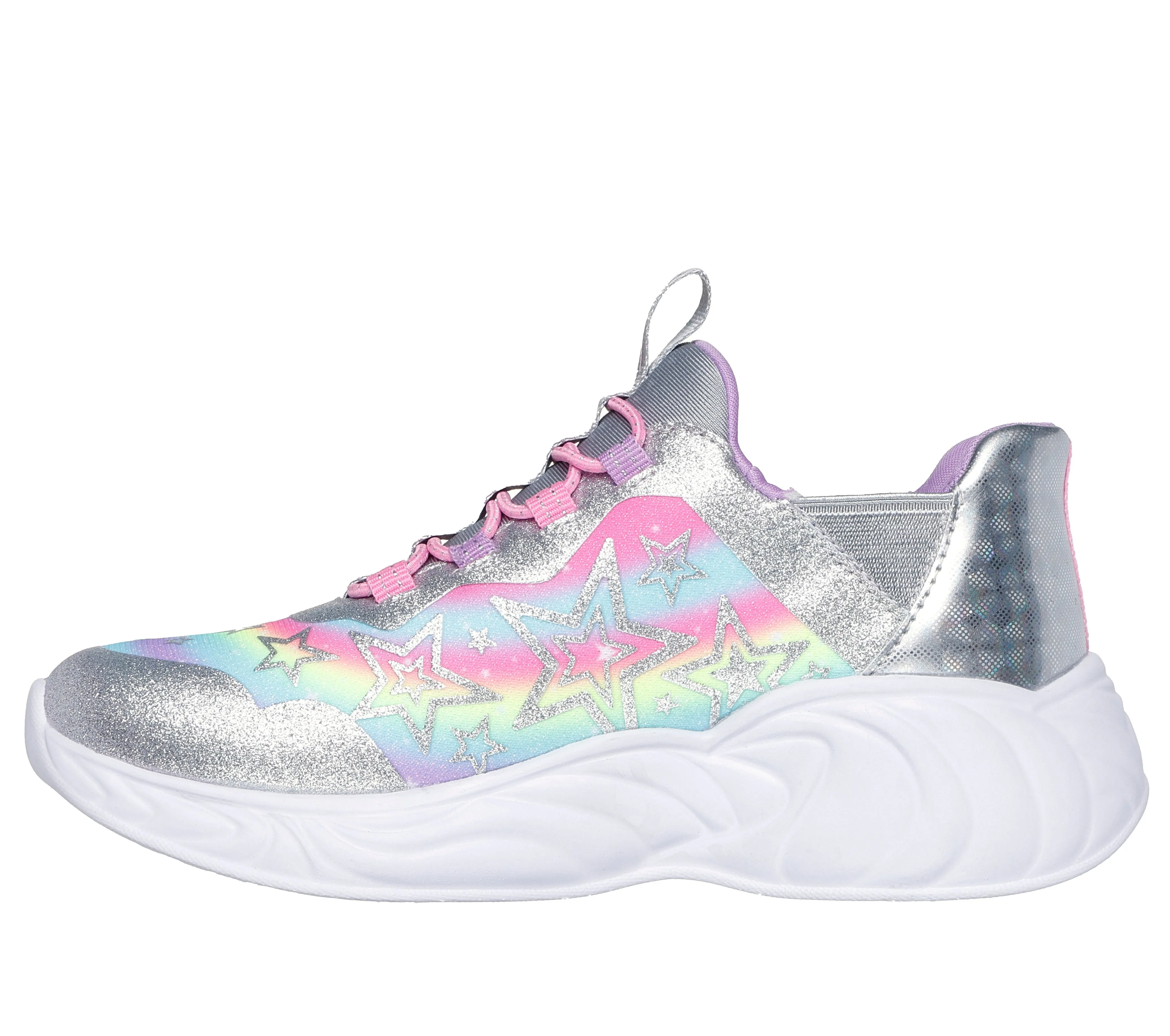 302296L - SKECHERS SLIP-INS: UNICORN DREAMS - STARRY LITEKIDS
