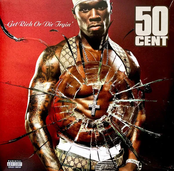 50 Cent - Get Rich Or Die Tryin' 2x Vinyl LP Record