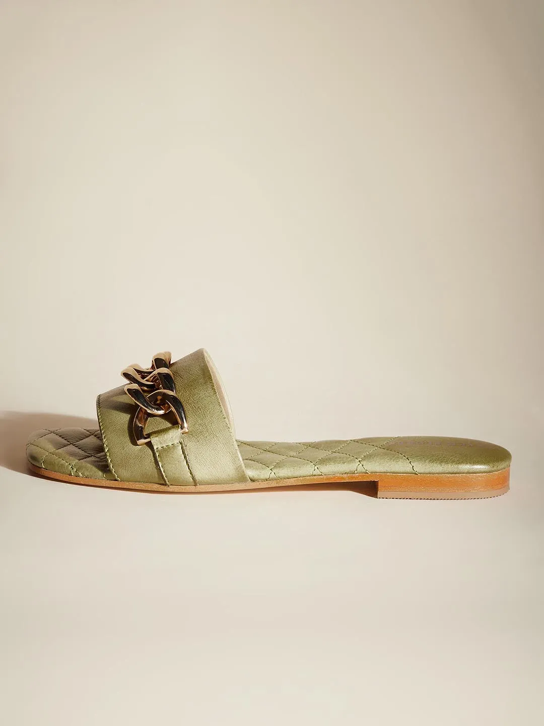 Allison Leather Flats