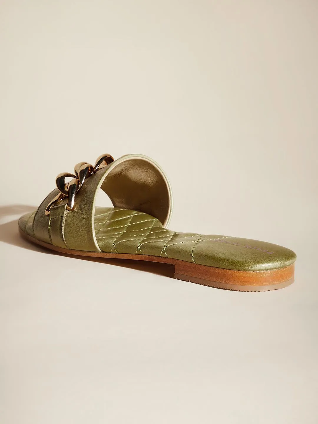 Allison Leather Flats