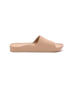 Archies Arch Support Tan Slides
