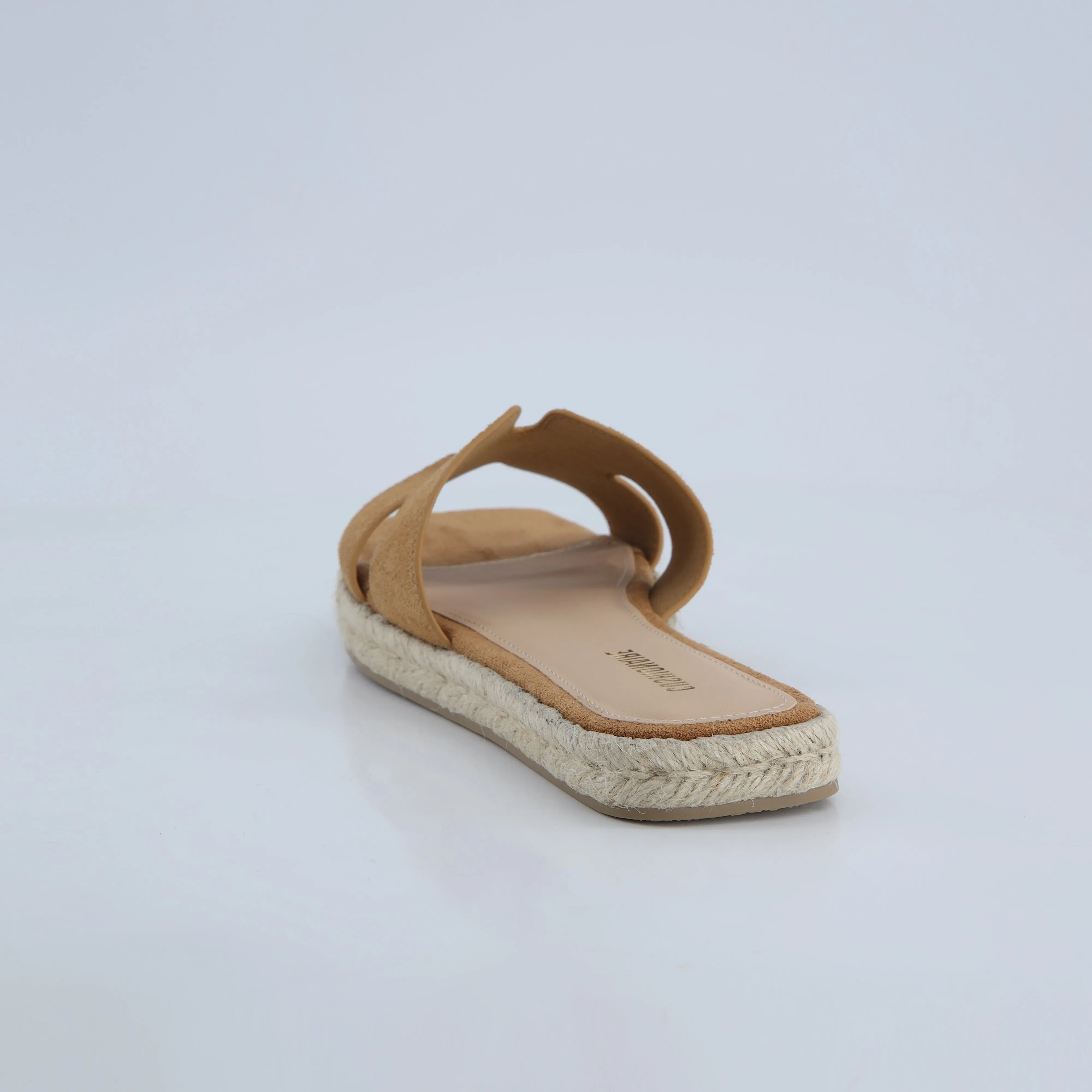 Avocado Espadrille Slide Sandal