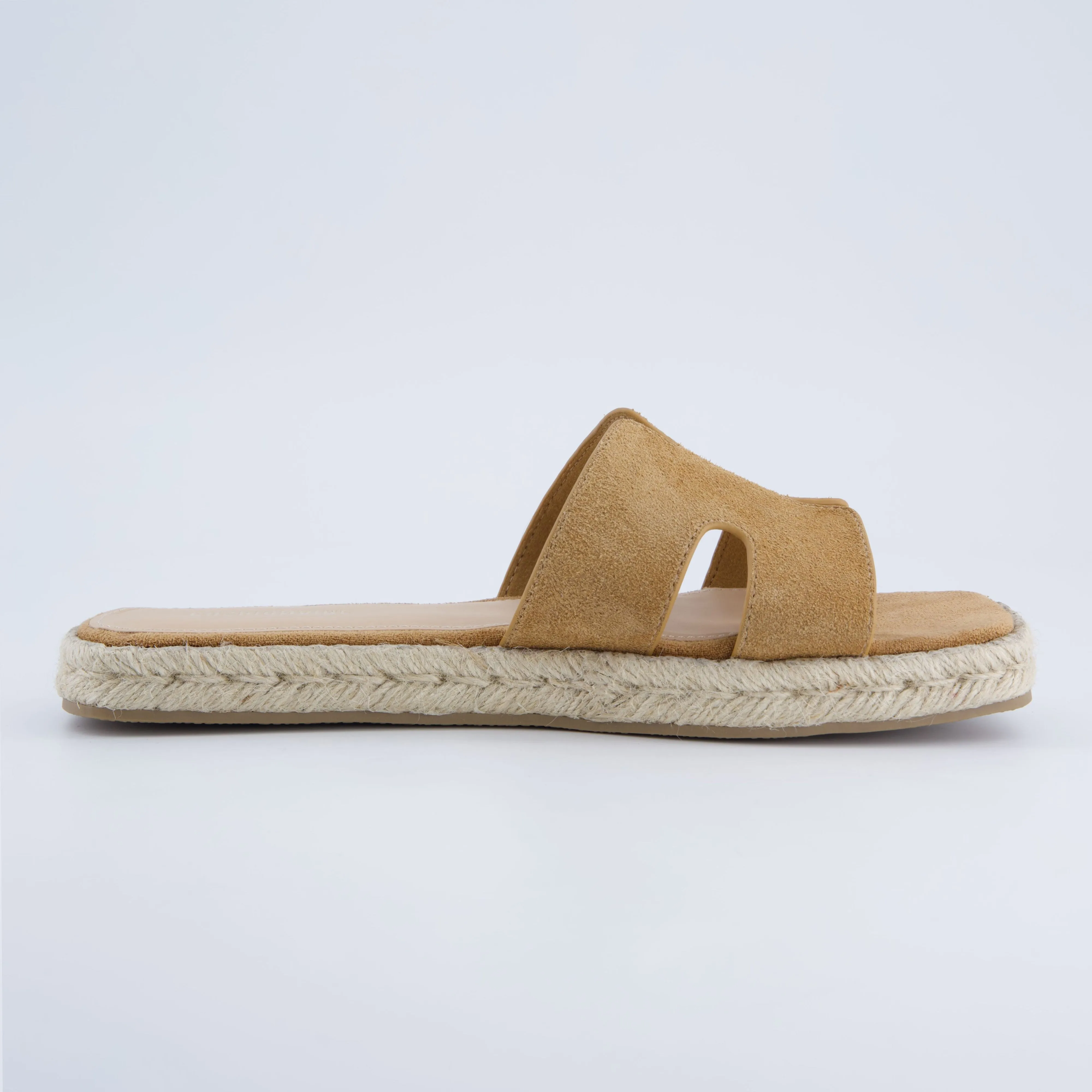 Avocado Espadrille Slide Sandal