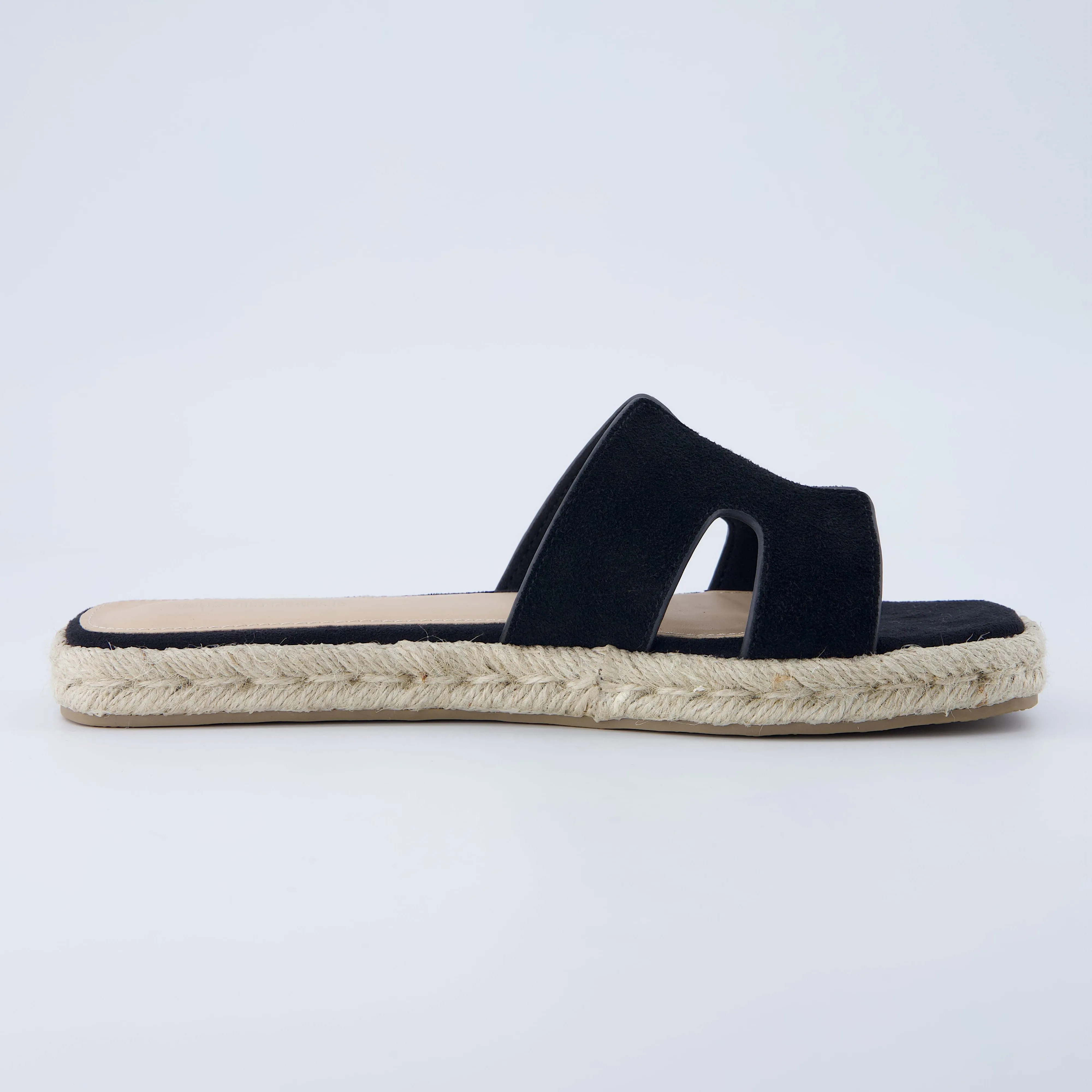 Avocado Espadrille Slide Sandal