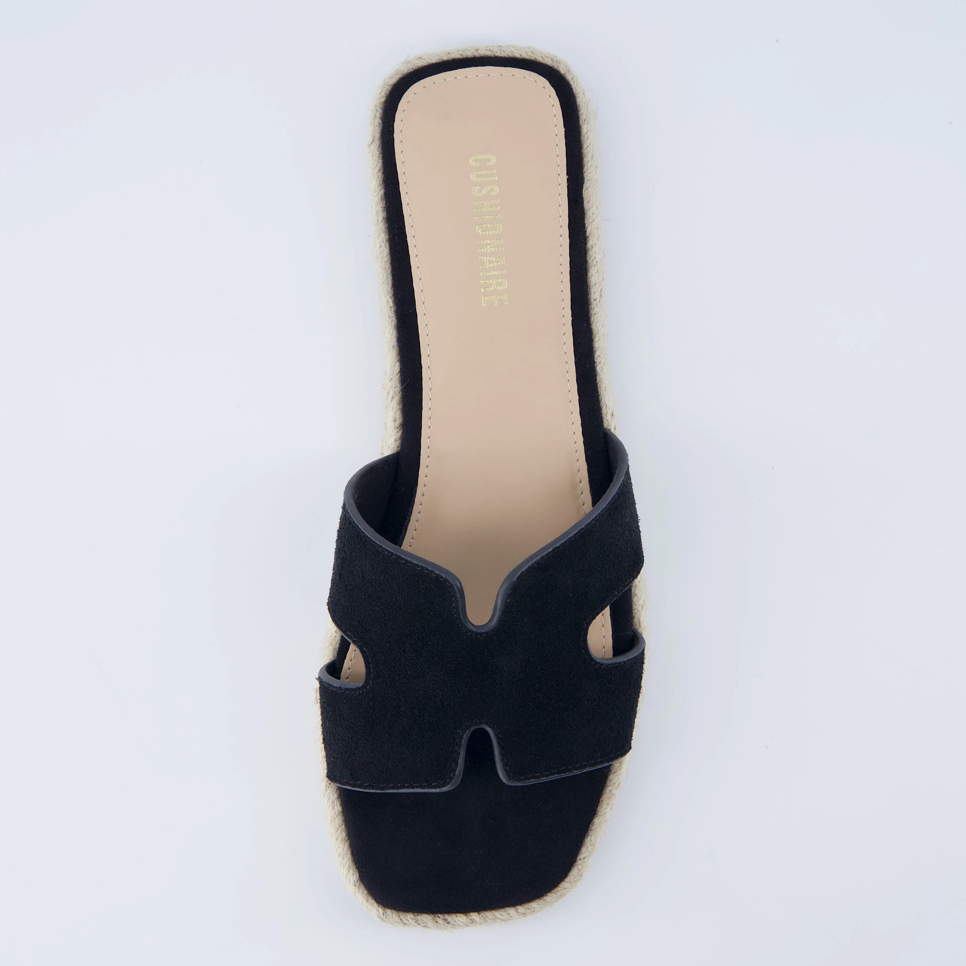 Avocado Espadrille Slide Sandal