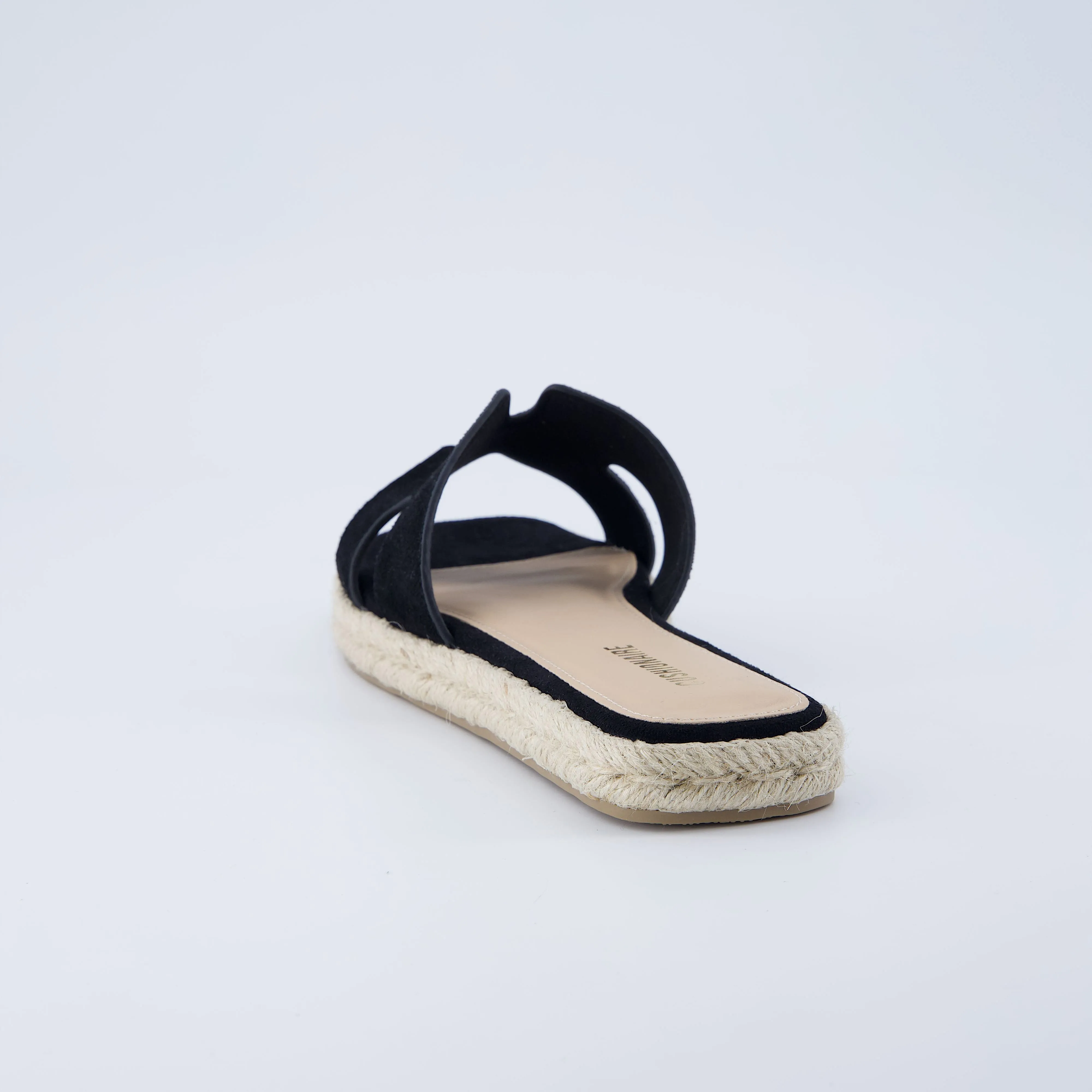 Avocado Espadrille Slide Sandal