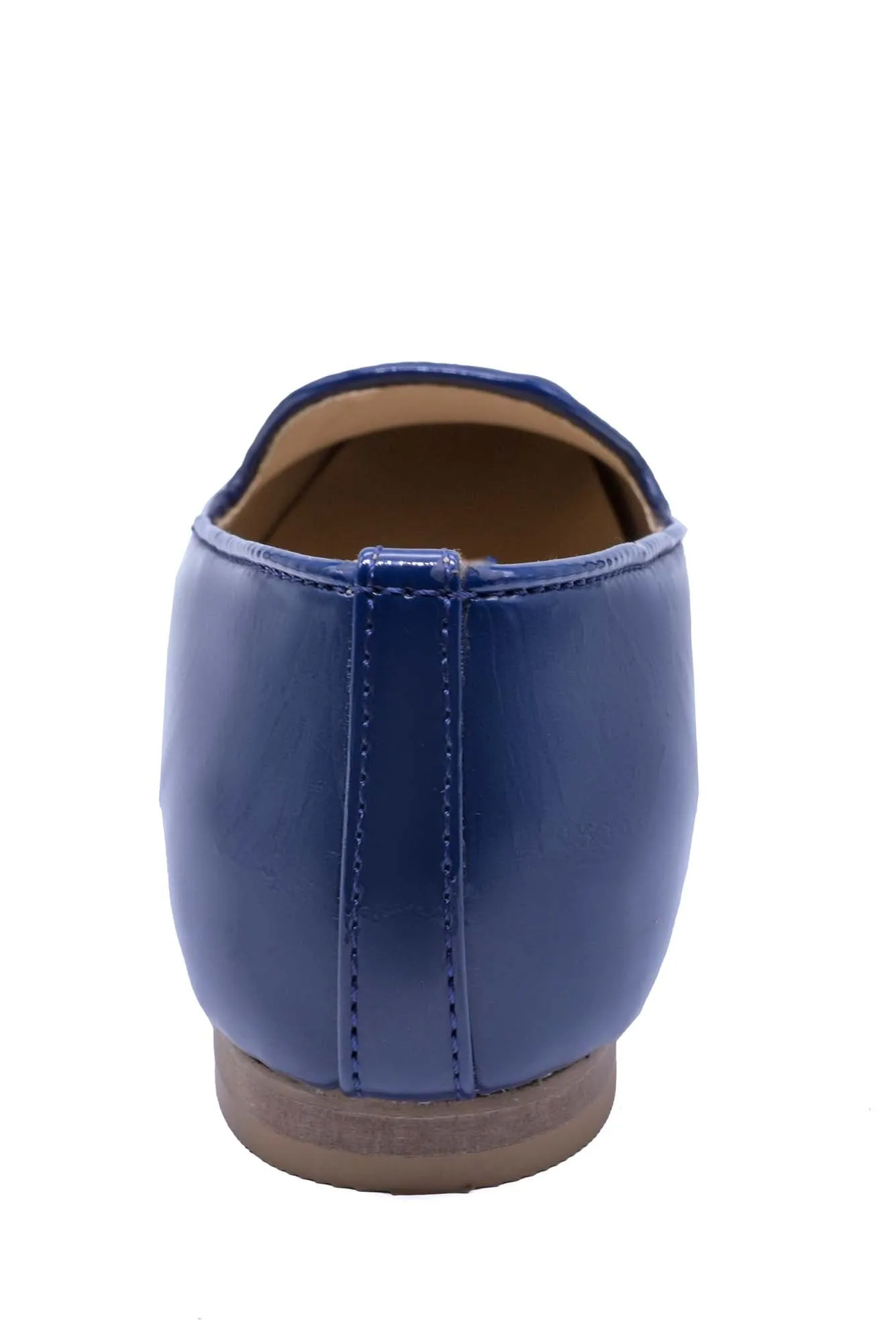 Blue Leather Loafer