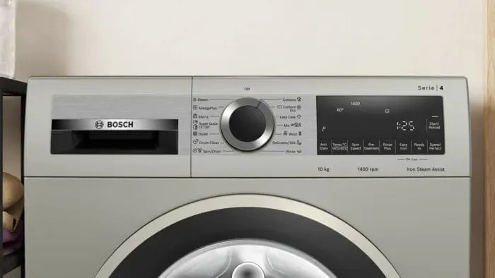 Bosch 10kg Silver Front Loader Washing Machine WGA2540XZA