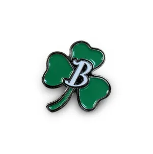 Boston Scally The Shamrock Cap Pin - Green