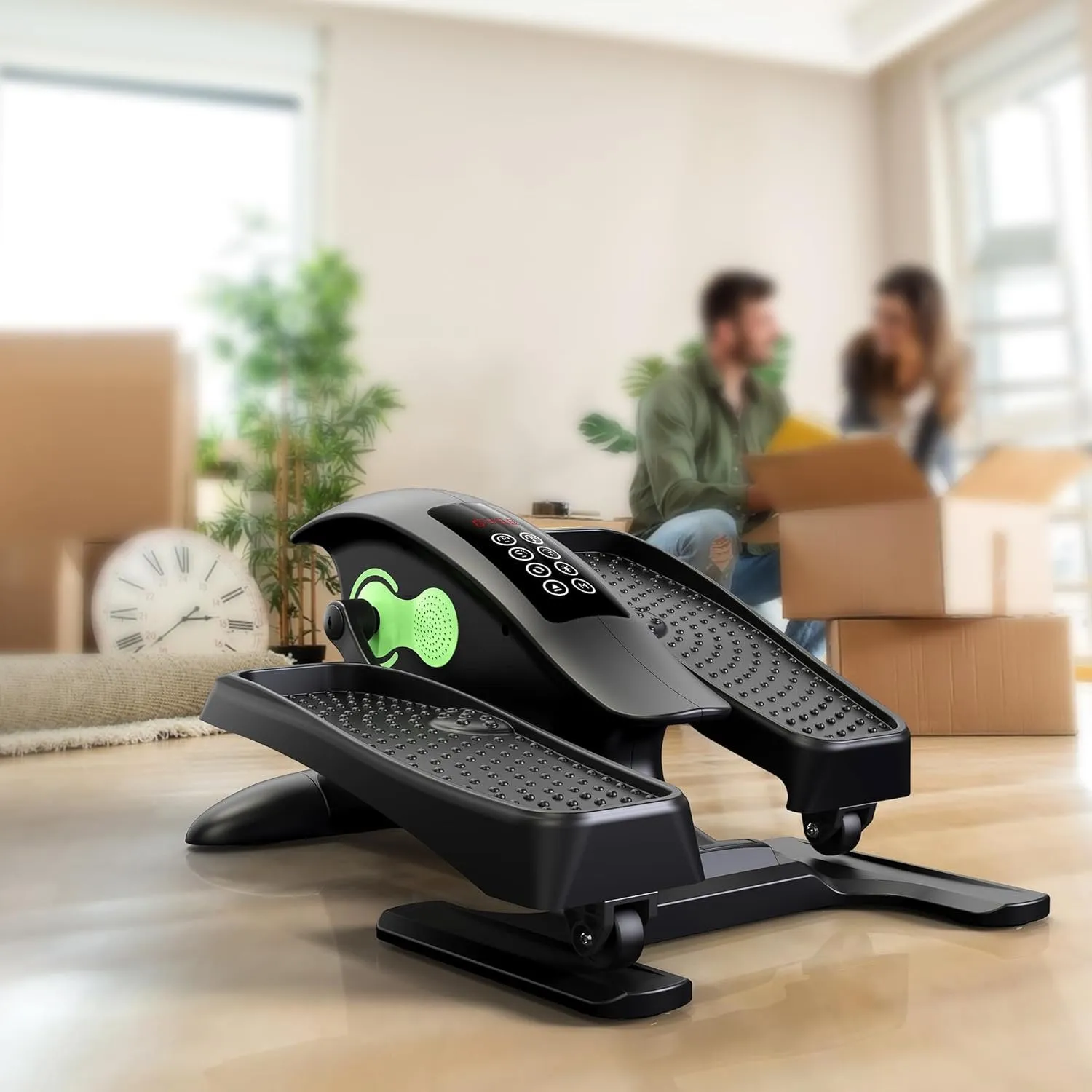 Cardio Flex Under Desk Elliptical Machine Seated Pedal Exerciser for Home or Office