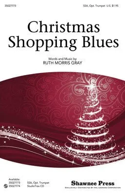 CHRISTMAS SHOPPING BLUES SSA OPT TPT