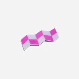 Chunks - Zigzag hair barrette - Purple   Lavender