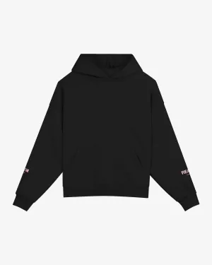 COURT BOXY HOODIE MIDNIGHT PEACH
