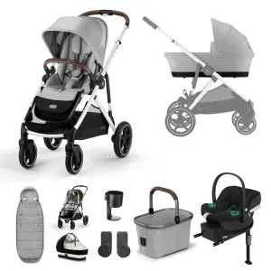 Cybex Gazelle S 2023 11 Piece Aton B2 i-Size Bundle (With Footmuff)
