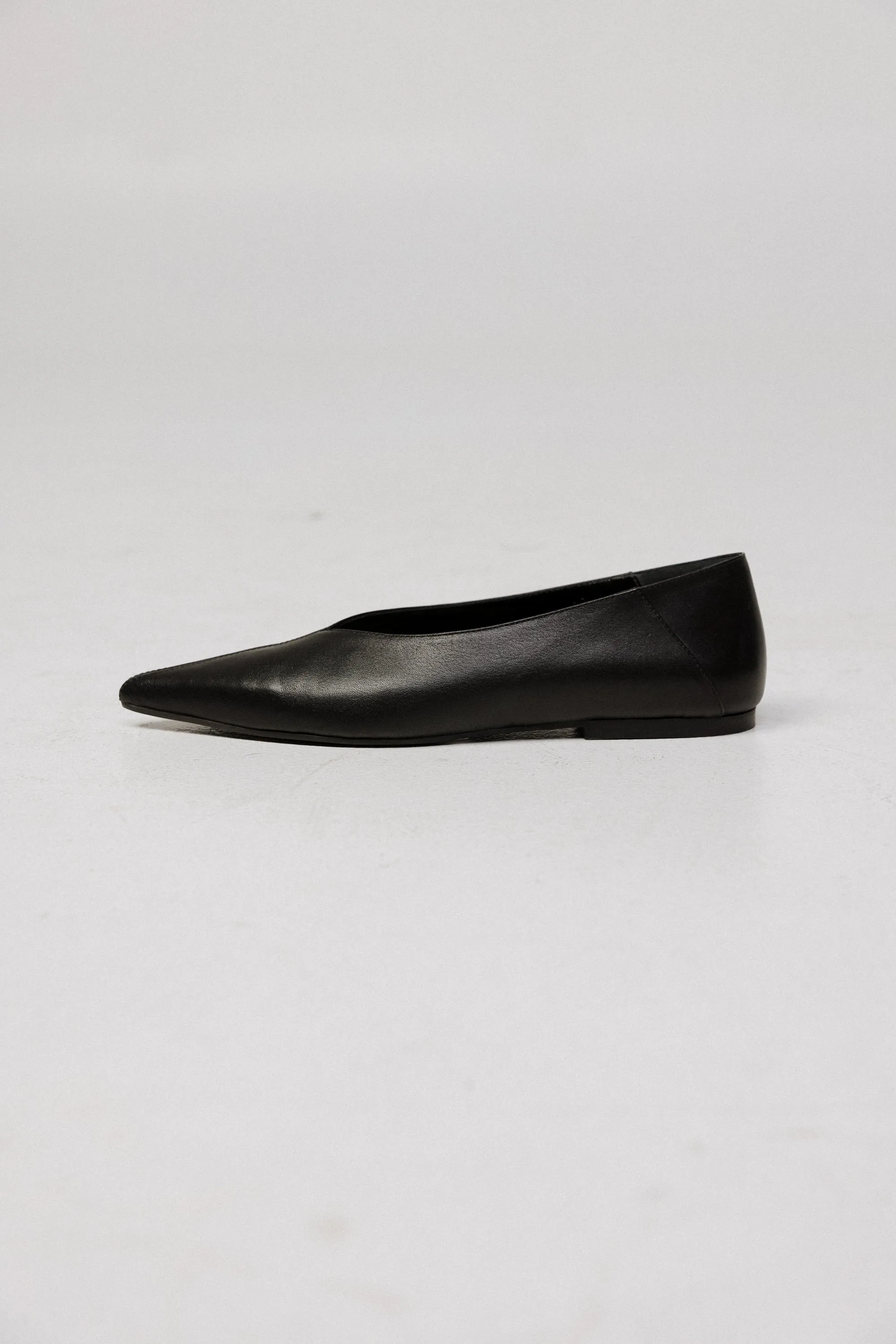 DNA No.26 Black Pointed Flats