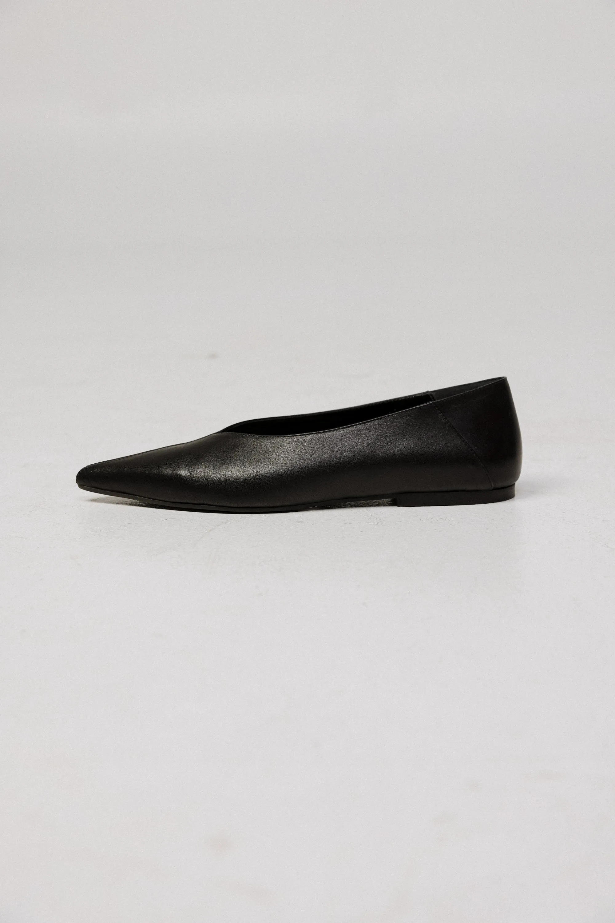 DNA No.26 Black Pointed Flats