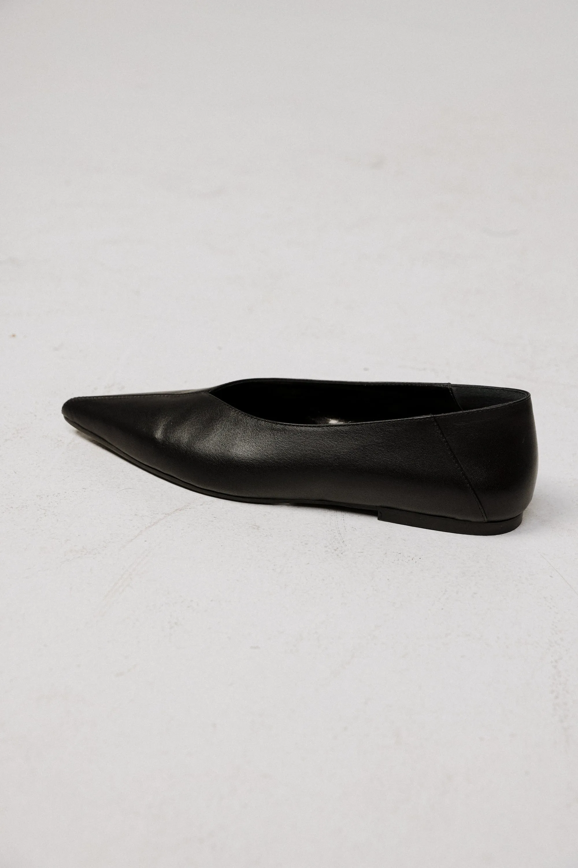 DNA No.26 Black Pointed Flats