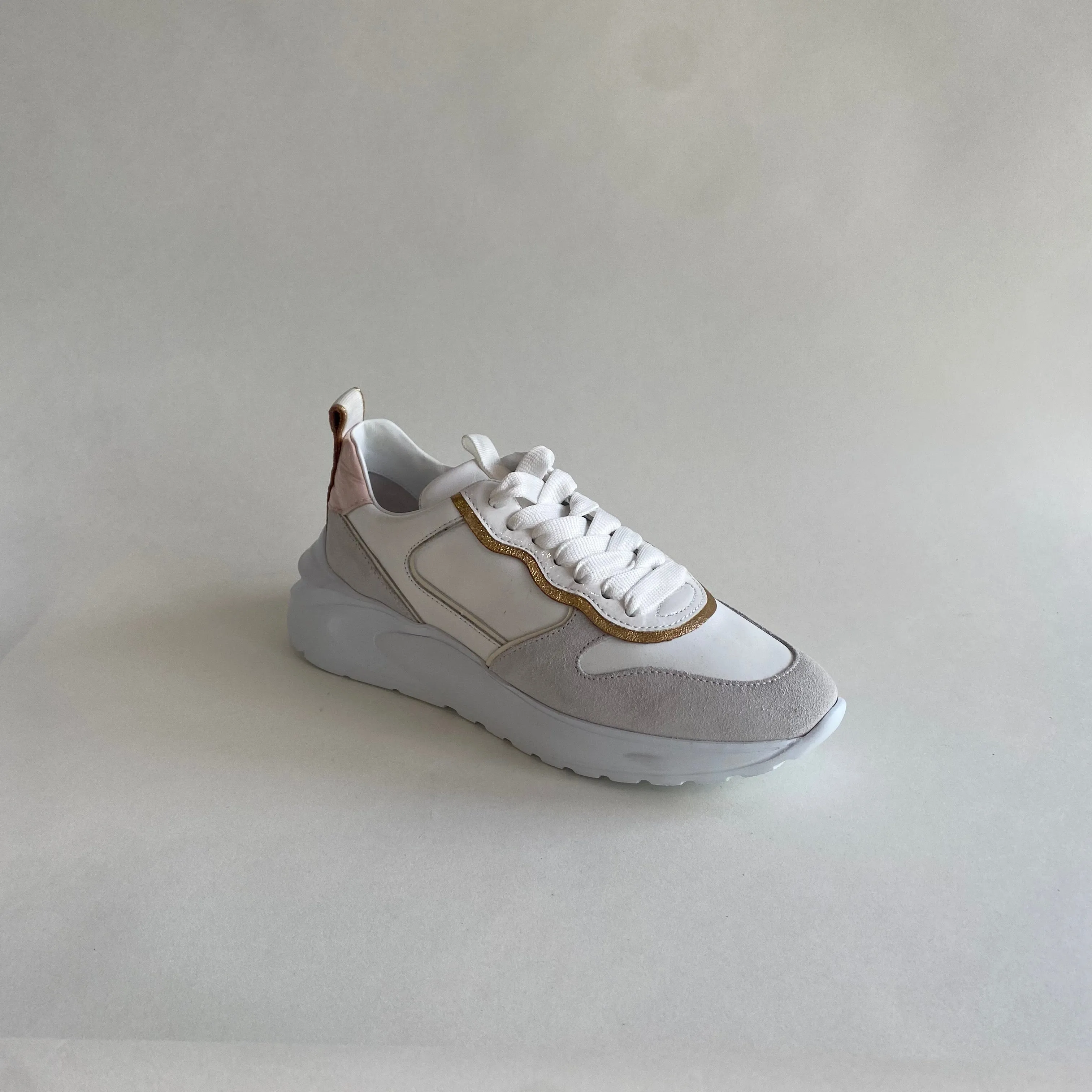 DOF Studios Gigi Bianco/Pink - LAST PAIR size 40
