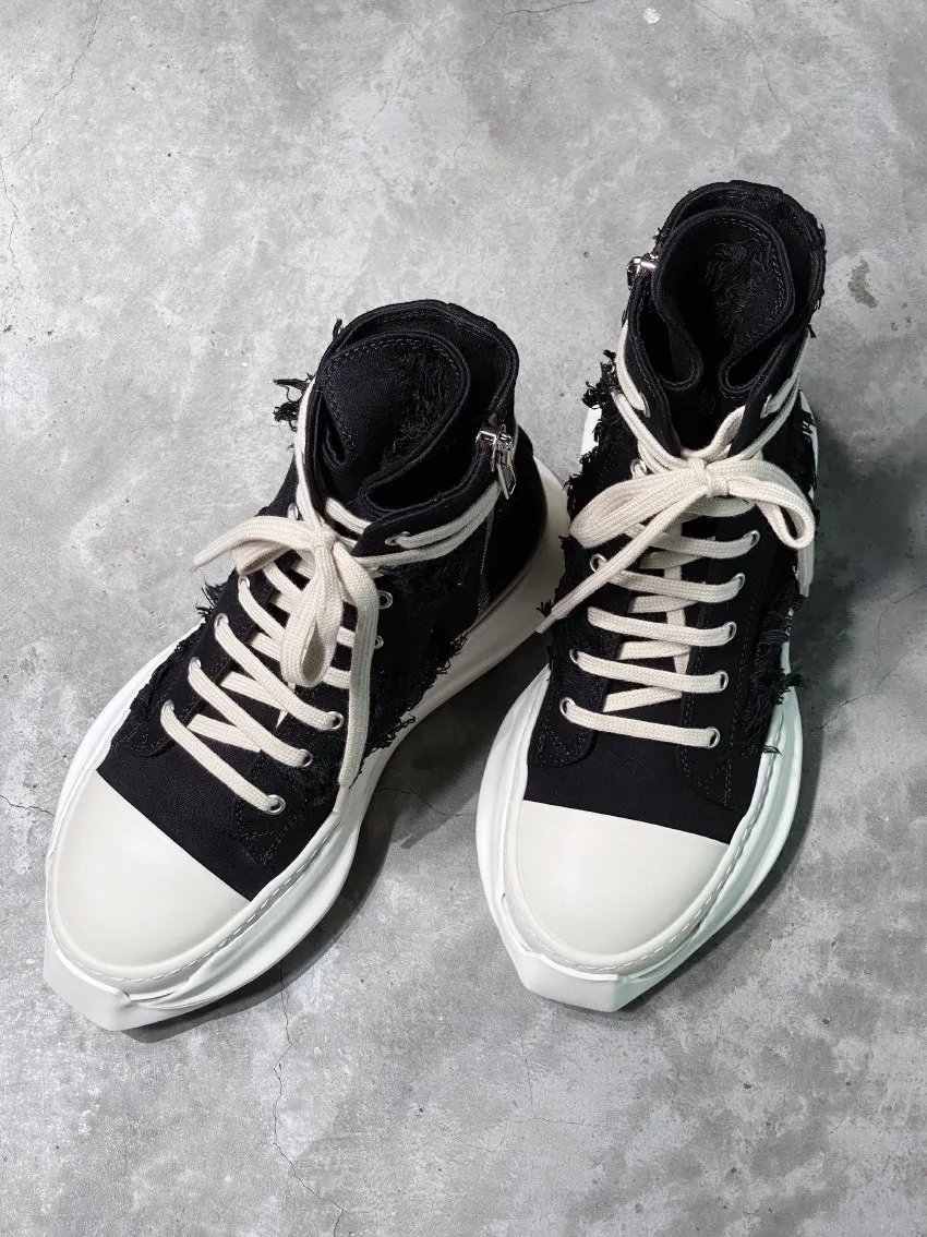 DRKSHDW Distressed Abstract Sneakers