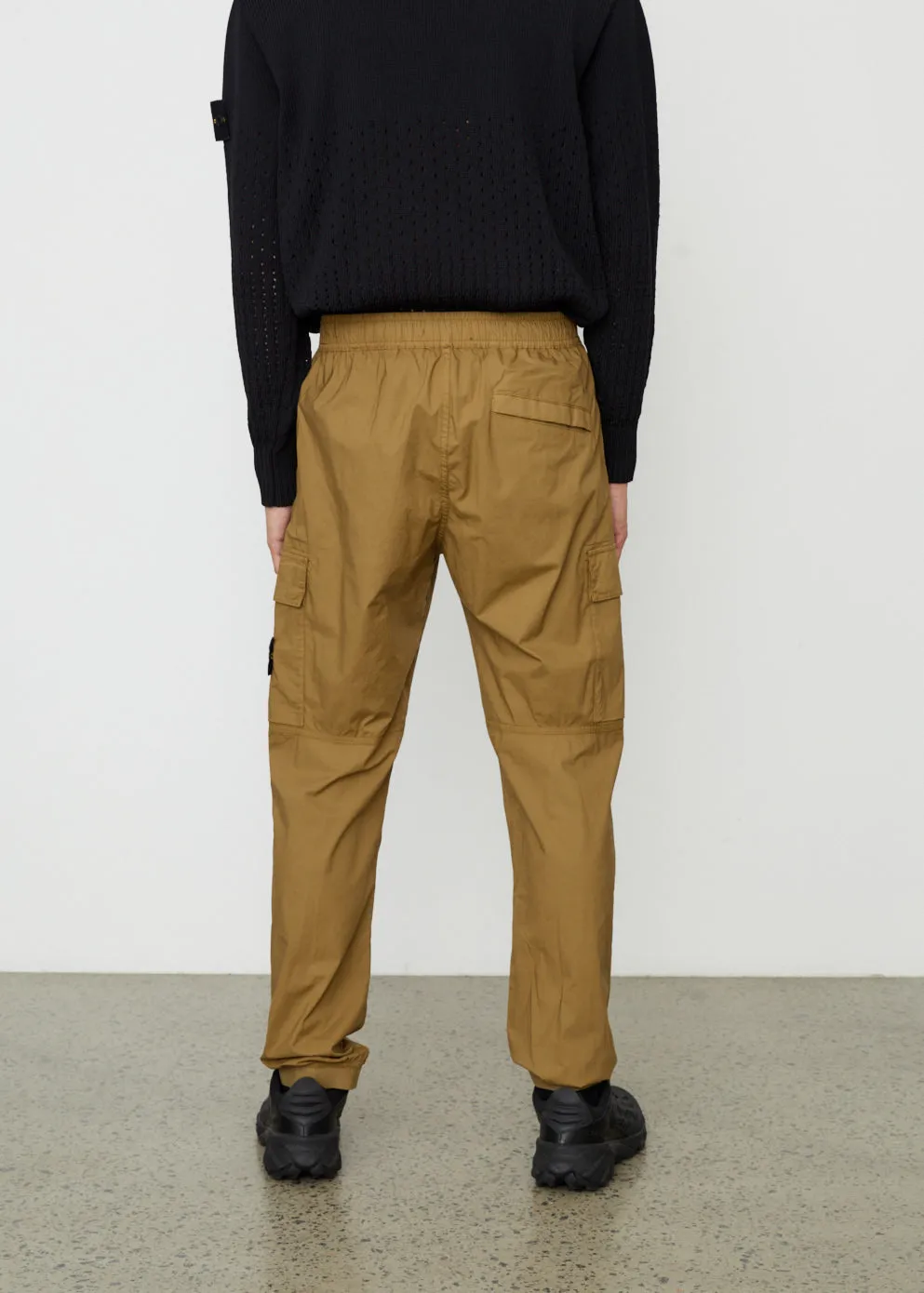 Elastic Waist Cargo Pants