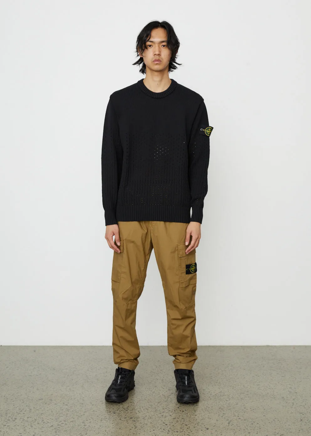 Elastic Waist Cargo Pants