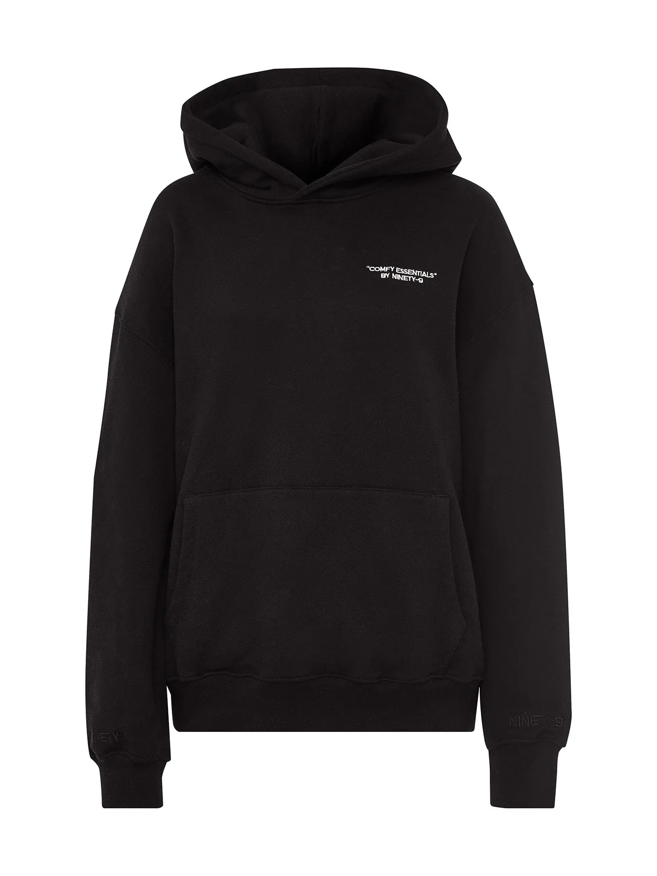 ESSENTIALS - Hoodie  •  Black