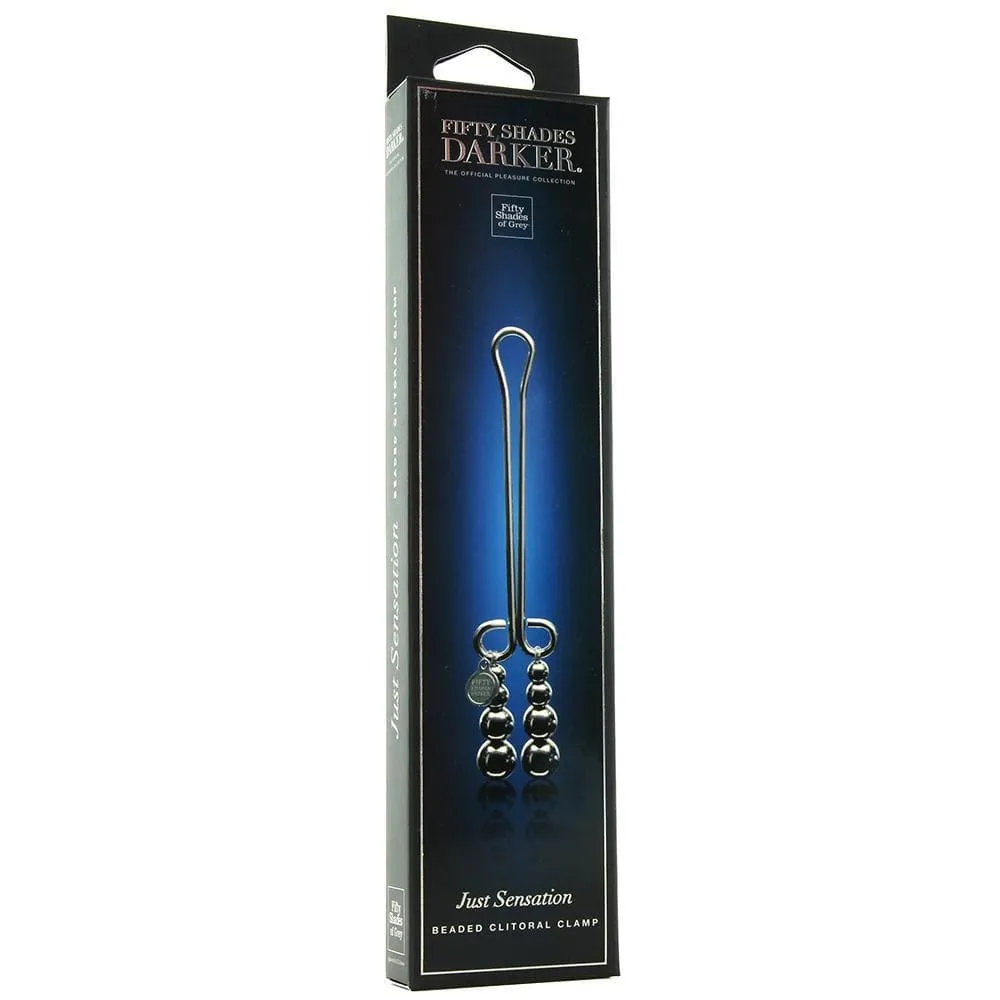 Fifty Shades Of Grey - Just Sensation Beaded Clitoral Clamp