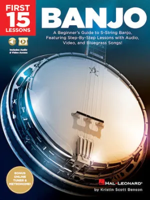 First 15 Lessons - Banjo (Book/Online Media)