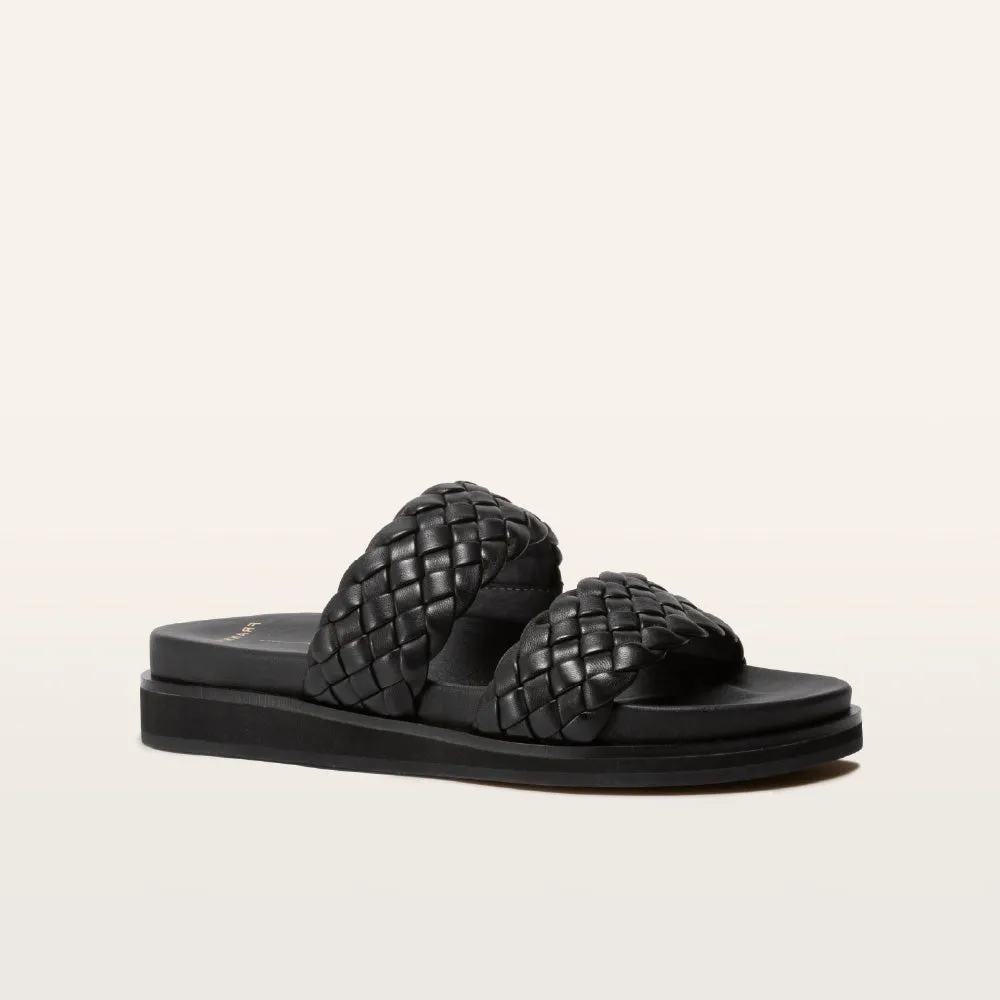 Frankie4 Malone Slide - Black Weave