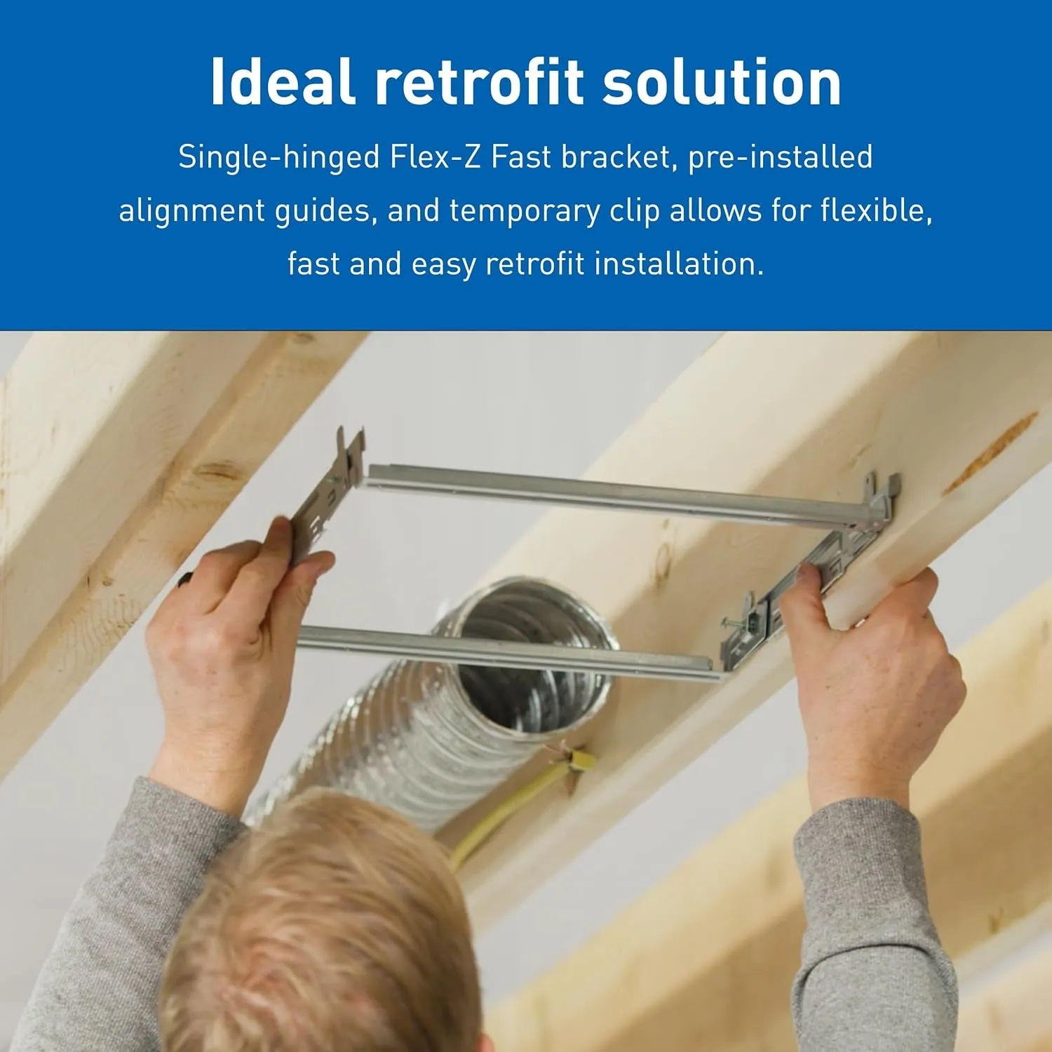FV-0511VF1 Whisperfit DC Fan 50-80-110 CFM Retrofit Bathroom Exhaust Fan - Quiet Energy Star-Certified Energy-Saving Bathroom Ceiling Fan