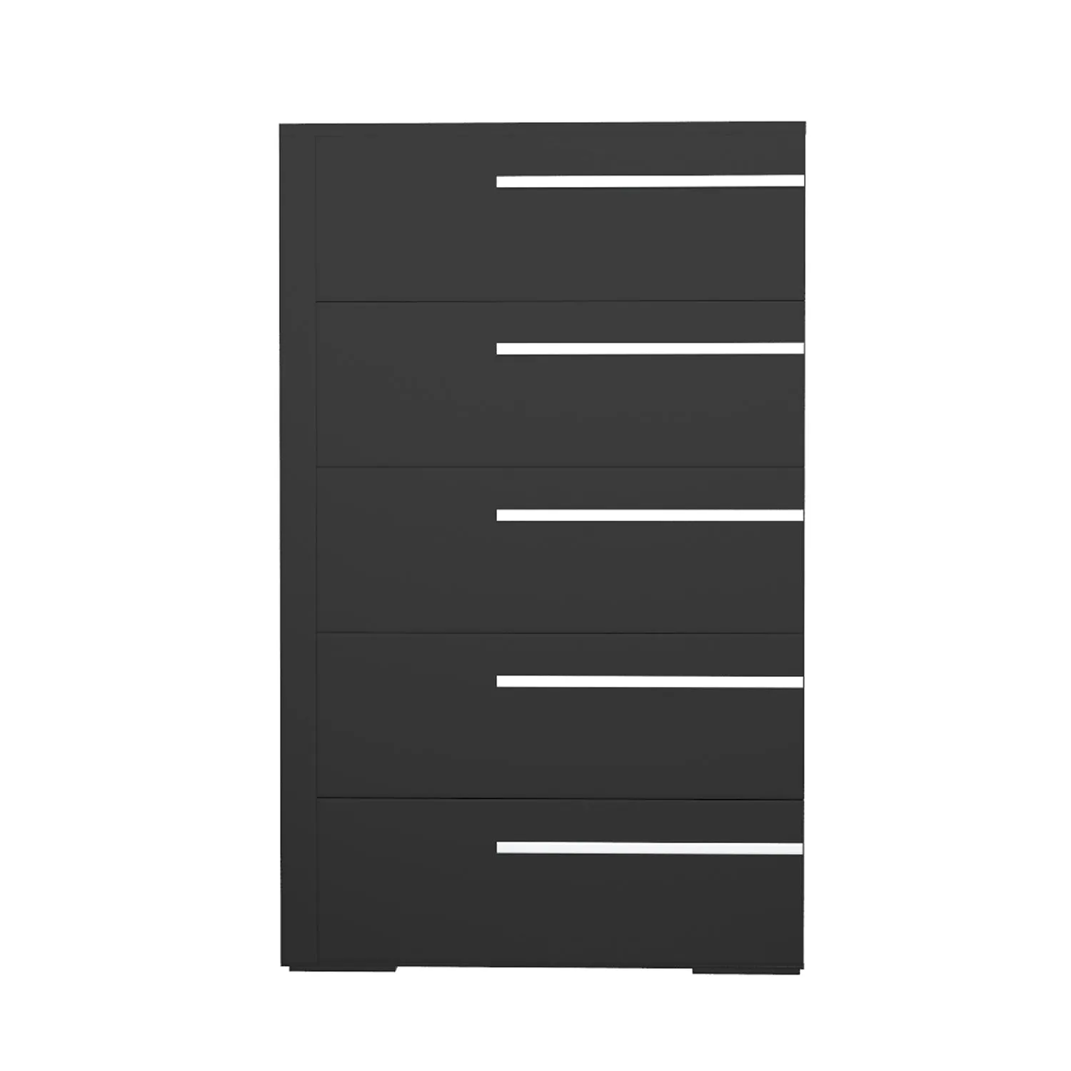 Gabriella 5 drawer chest storage for nursery bedroom, java