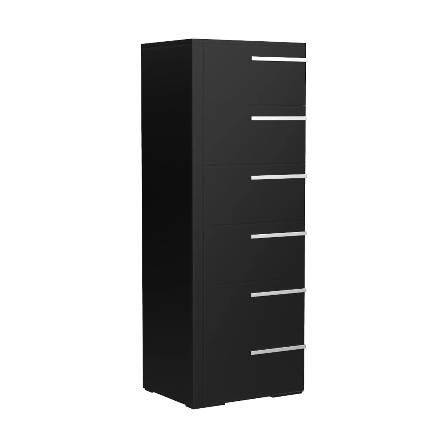 Gabriella 6 drawer chest storage for nursery bedroom, java
