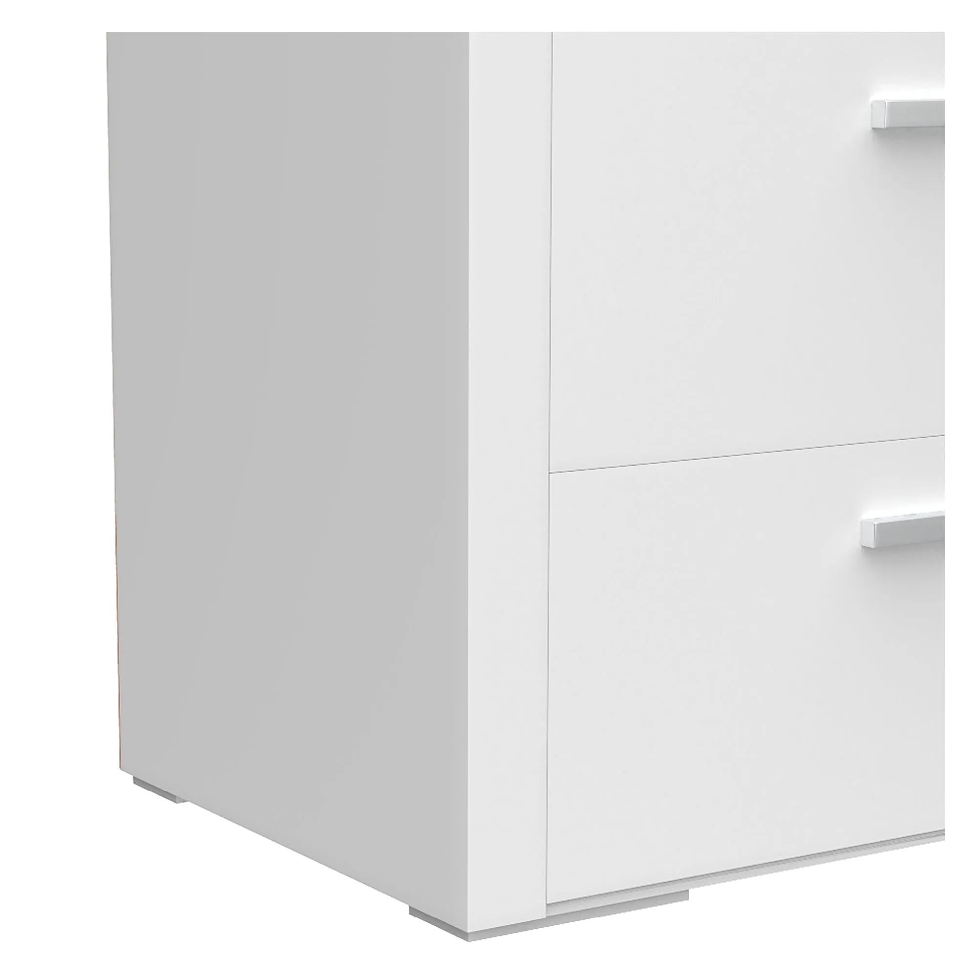 Gabriella 6 drawer chest storage for nursery bedroom, white