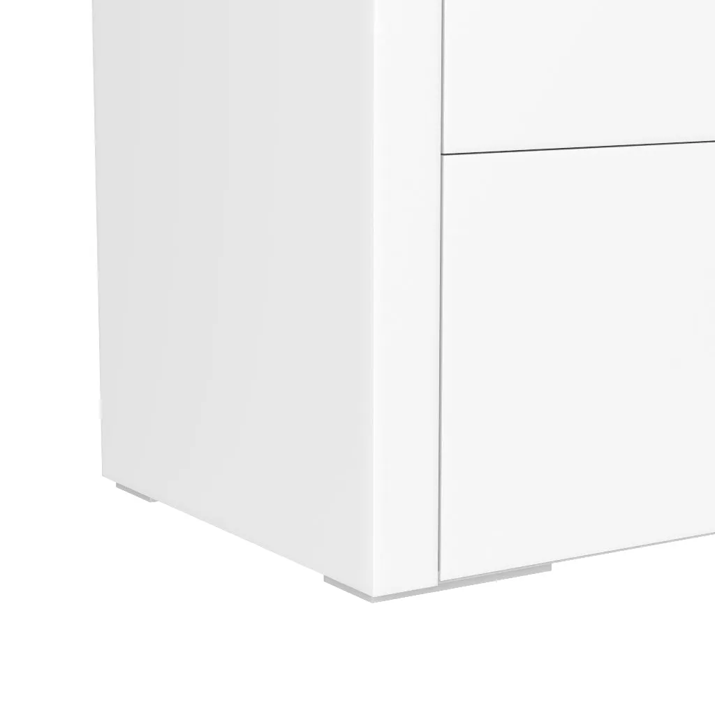 Gabriella 6 drawer double dresser for bedroom, white