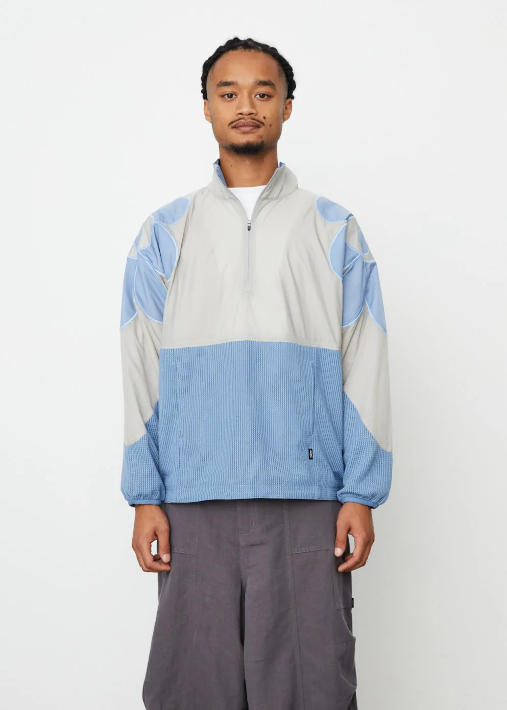Gestures Microgrid 1/2 Zip Pullover