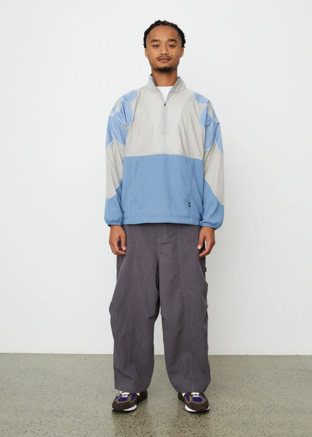 Gestures Microgrid 1/2 Zip Pullover