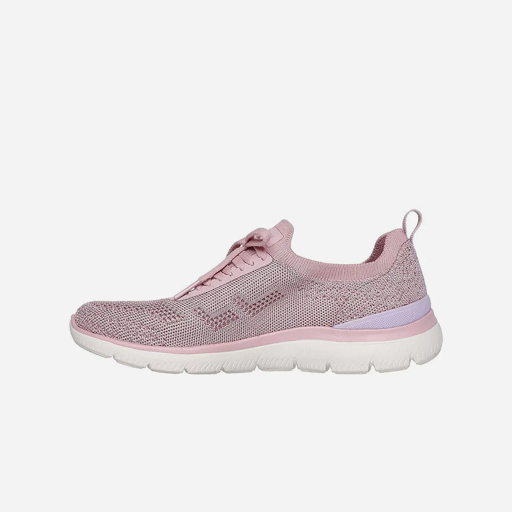 Giày Sneaker Nữ Skechers Summits - Hồng