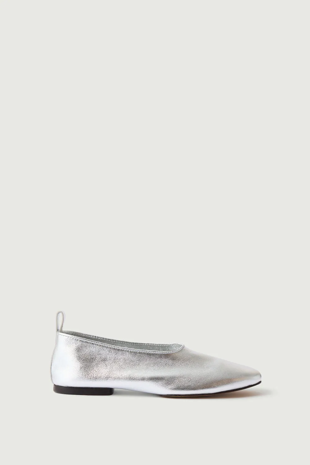 GREY BALA BALLET FLATS