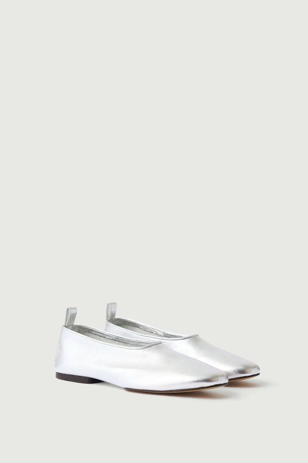GREY BALA BALLET FLATS