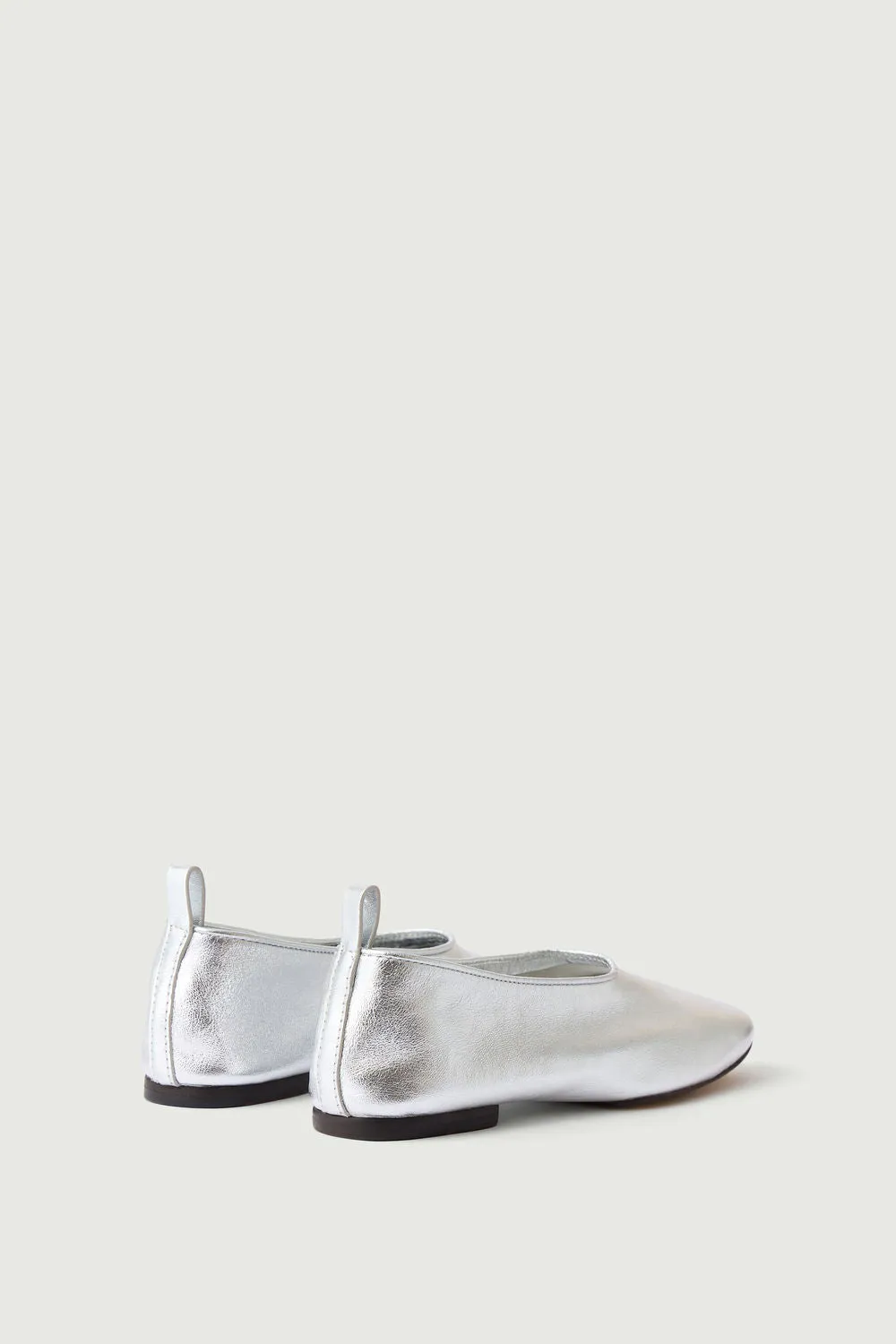 GREY BALA BALLET FLATS