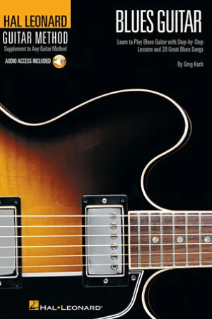 Hal Leonard Guitar Method - Blues Guitar (6 inch. x 9 inch. Edition - Book/Online Audio)