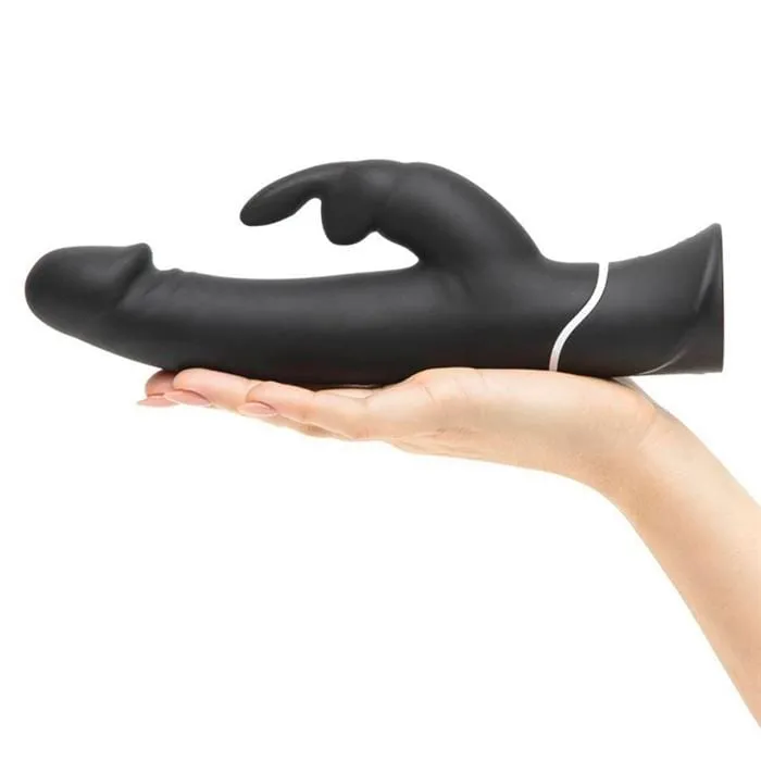 Happy Rabbit Realistic Vibrator - Black