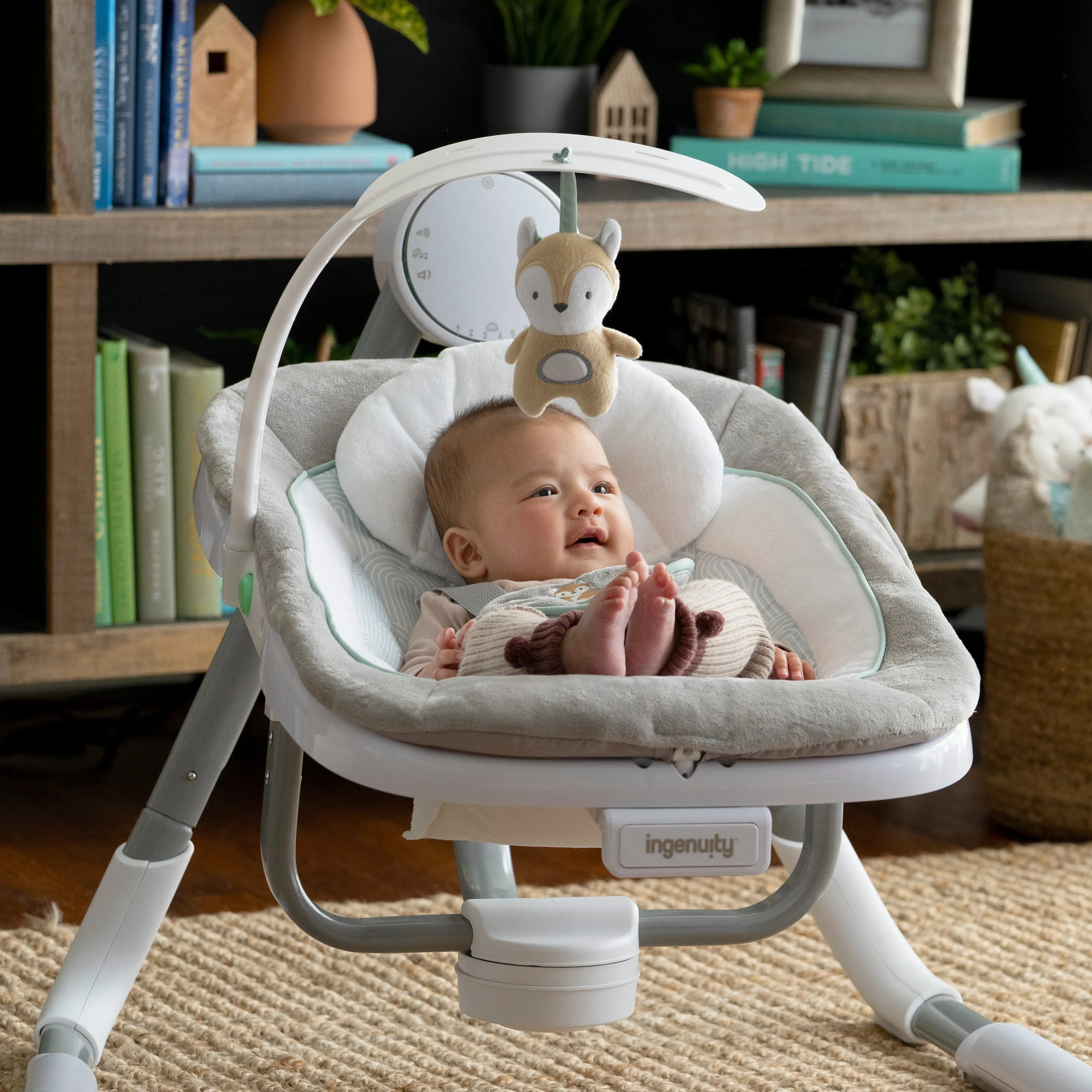 Ingenuity Dual-Direction Portable Swing - Ray