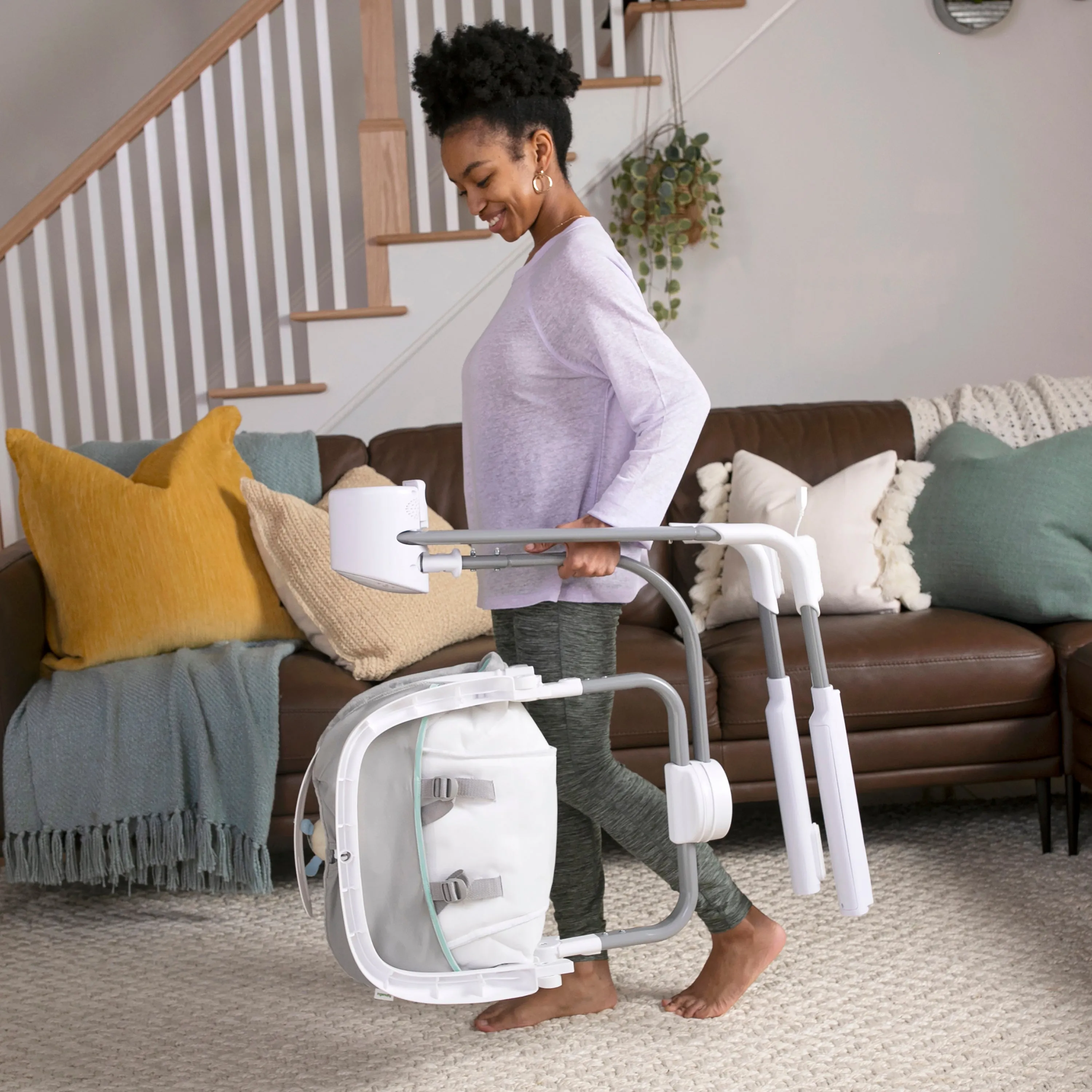 Ingenuity Dual-Direction Portable Swing - Ray