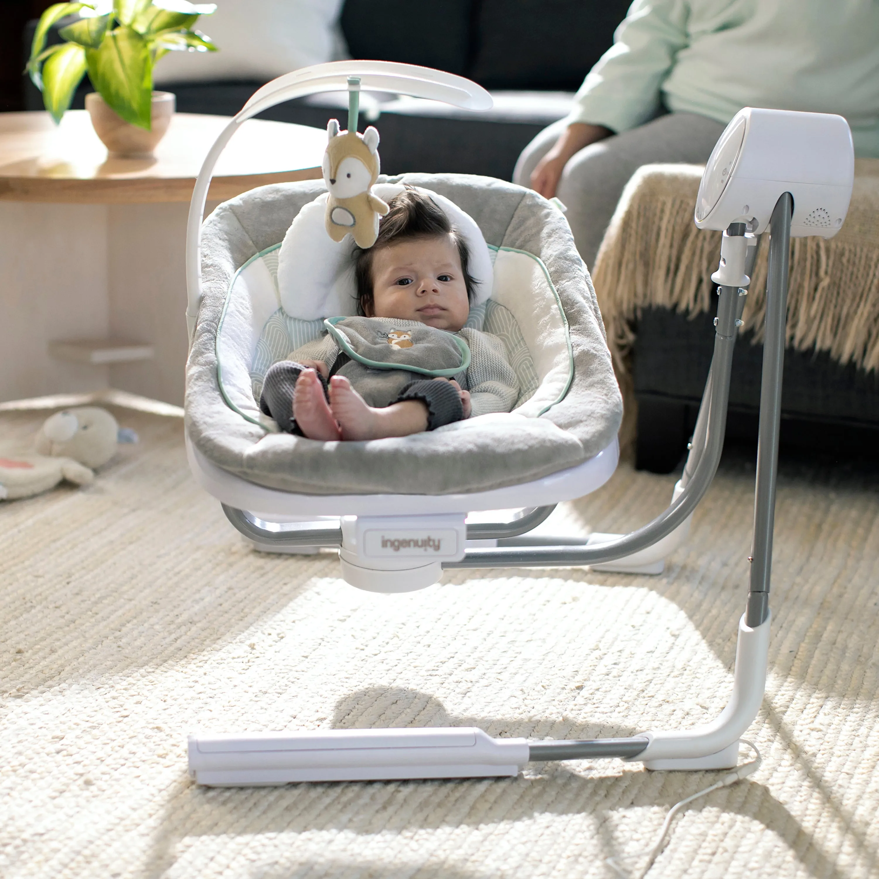 Ingenuity Dual-Direction Portable Swing - Ray