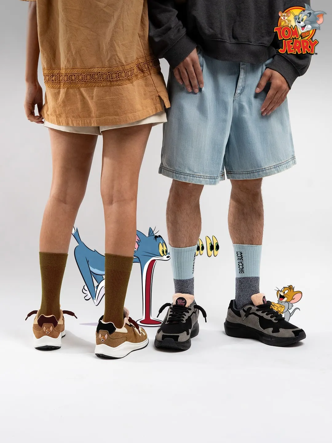 JERRY - Sneaky Sweet | Tom & Jerry x Bacca Bucci Women’s Sneakers