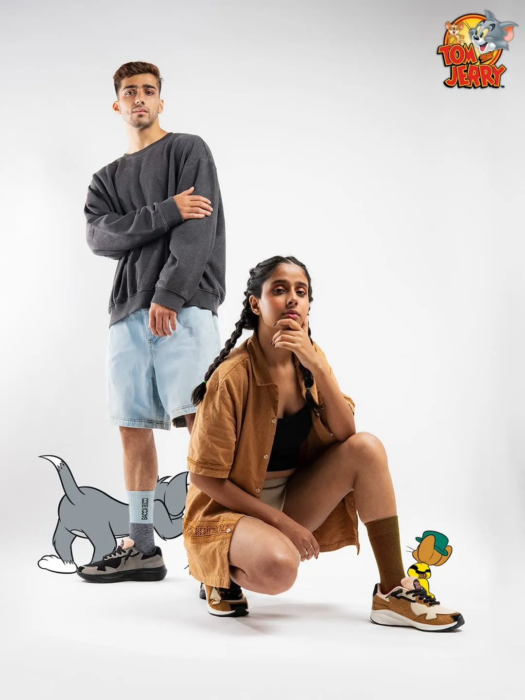 JERRY - Sneaky Sweet | Tom & Jerry x Bacca Bucci Women’s Sneakers