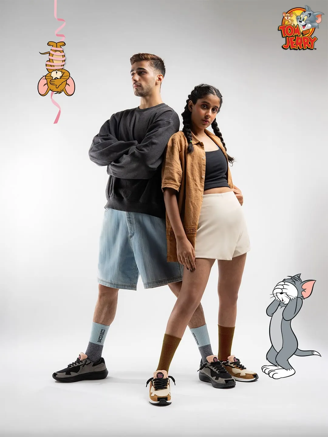JERRY - Sneaky Sweet | Tom & Jerry x Bacca Bucci Women’s Sneakers
